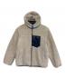 Patagonia CAPILENE（パタゴニアキャプリーン）の古着「リバーシブルレディフーディ」｜ベージュ