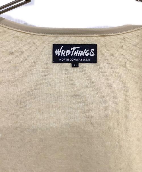 WILD THINGS（ワイルドシングス）WILD THINGS (ワイルドシングス) ボアジャケット アイボリー サイズ:Lの古着・服飾アイテム
