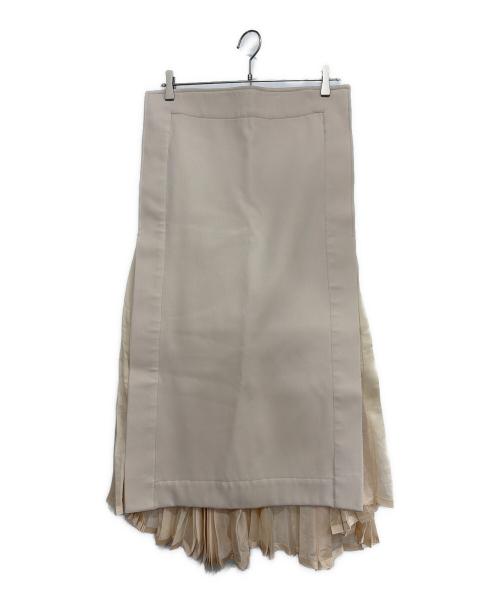 PushBUTTON（プッシュボタン）pushBUTTON (プッシュボタン) スカート アイボリー サイズ:Sの古着・服飾アイテム