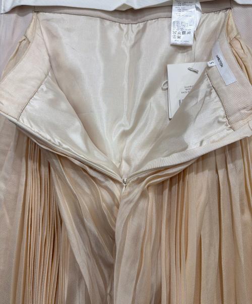 PushBUTTON（プッシュボタン）pushBUTTON (プッシュボタン) スカート アイボリー サイズ:Sの古着・服飾アイテム