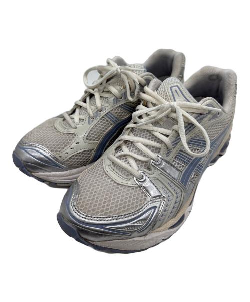 asics（アシックス）asics (アシックス) ローカットスニーカー ホワイト×ブルー サイズ:26.5cmの古着・服飾アイテム