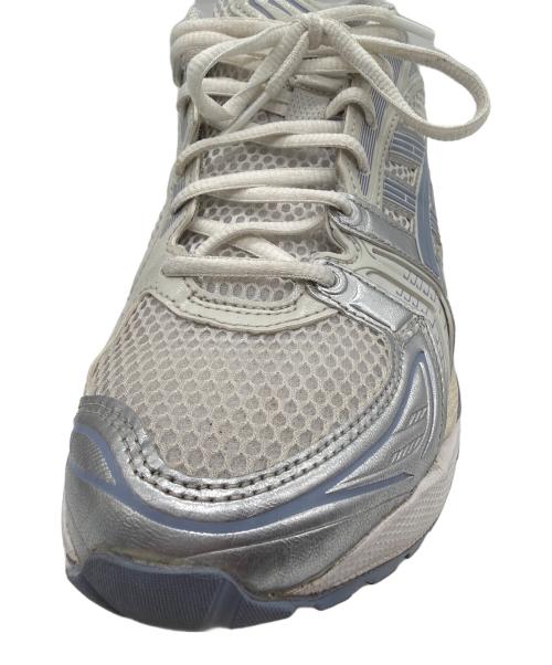 asics（アシックス）asics (アシックス) ローカットスニーカー ホワイト×ブルー サイズ:26.5cmの古着・服飾アイテム