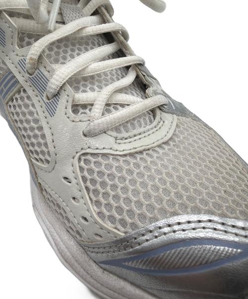 asics（アシックス）asics (アシックス) ローカットスニーカー ホワイト×ブルー サイズ:26.5cmの古着・服飾アイテム