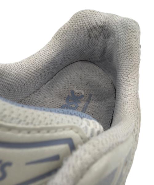 asics（アシックス）asics (アシックス) ローカットスニーカー ホワイト×ブルー サイズ:26.5cmの古着・服飾アイテム