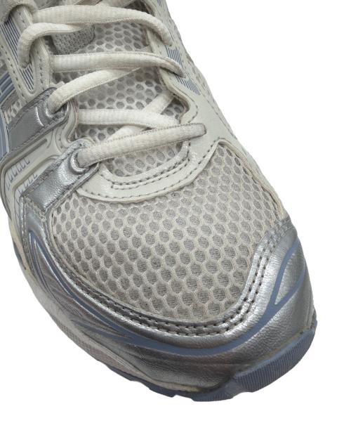 asics（アシックス）asics (アシックス) ローカットスニーカー ホワイト×ブルー サイズ:26.5cmの古着・服飾アイテム