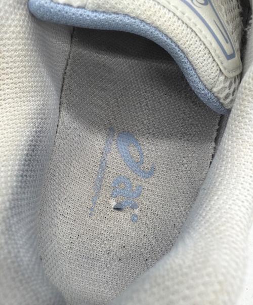 asics（アシックス）asics (アシックス) ローカットスニーカー ホワイト×ブルー サイズ:26.5cmの古着・服飾アイテム