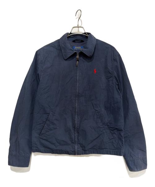POLO RALPH LAUREN（ポロ・ラルフローレン）POLO RALPH LAUREN (ポロ・ラルフローレン) スイングトップ ネイビー サイズ:Mの古着・服飾アイテム