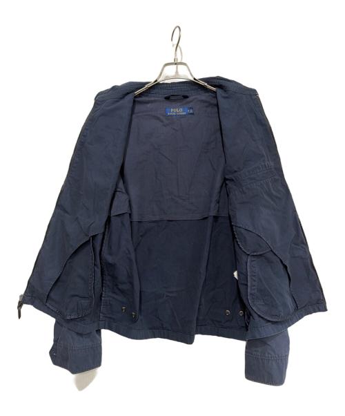 POLO RALPH LAUREN（ポロ・ラルフローレン）POLO RALPH LAUREN (ポロ・ラルフローレン) スイングトップ ネイビー サイズ:Mの古着・服飾アイテム