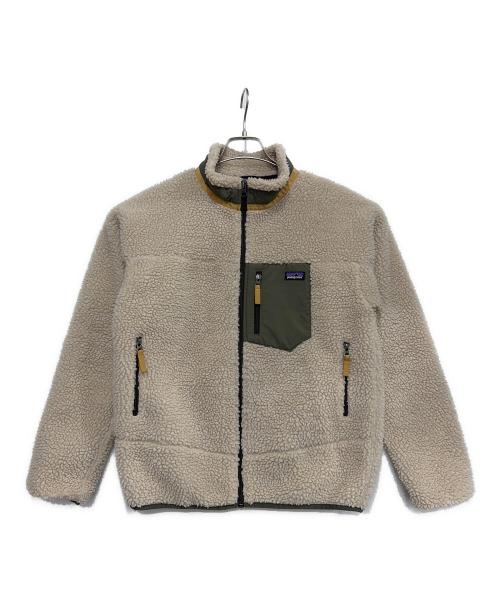 Patagonia（パタゴニア）Patagonia (パタゴニア) フリースジャケット ホワイト サイズ:XXL　16-18の古着・服飾アイテム