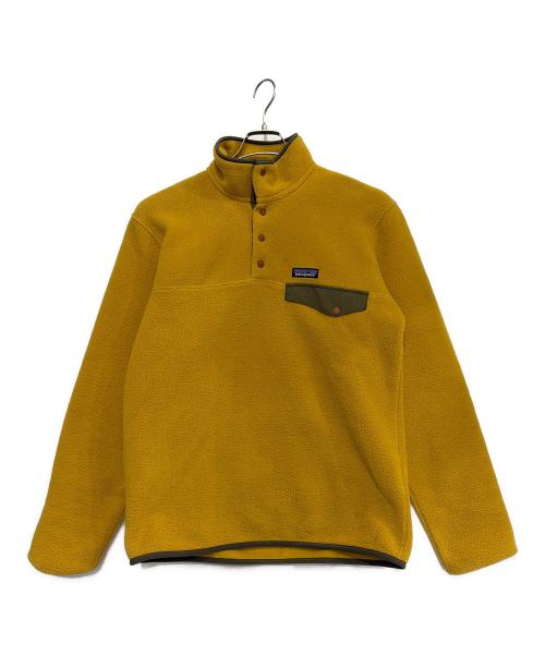 Patagonia（パタゴニア）Patagonia (パタゴニア) ライトウェイト・シンチラ・スナップT・プルオーバー イエロー サイズ:Sの古着・服飾アイテム