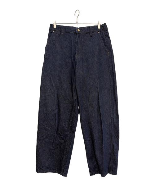 BLUETOWN  TOKYO（ブルータウントウキョウ）BLUETOWN  TOKYO (ブルータウントウキョウ) ストレートデニムパンツ インディゴ サイズ:Lの古着・服飾アイテム