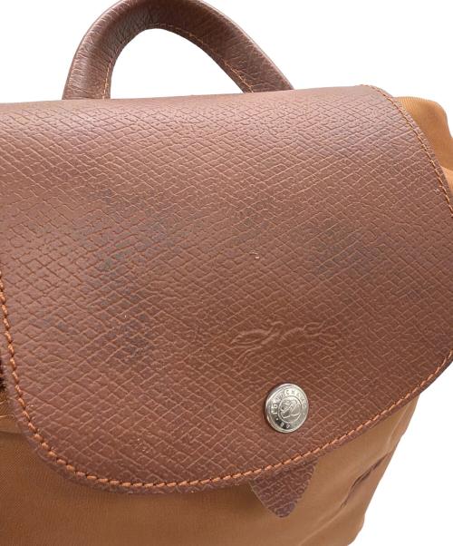 LONGCHAMP（ロンシャン）LONGCHAMP (ロンシャン) バックパック ブラウンの古着・服飾アイテム