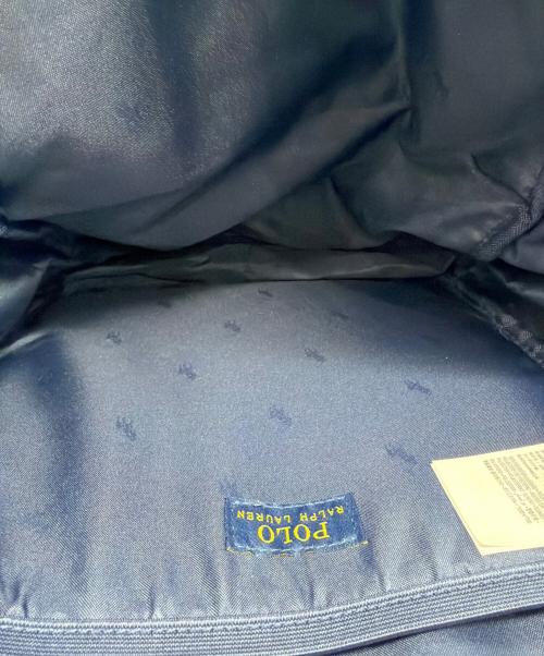 POLO RALPH LAUREN（ポロ・ラルフローレン）POLO RALPH LAUREN (ポロ・ラルフローレン) リュック ネイビーの古着・服飾アイテム