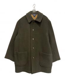 BROOKS BROTHERS（ブルックスブラザーズ）の古着「ステンカラーコート」｜グリーン
