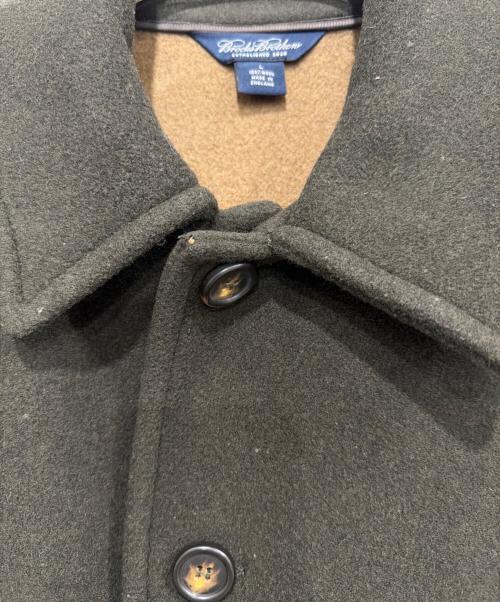 BROOKS BROTHERS（ブルックスブラザーズ）BROOKS BROTHERS (ブルックスブラザーズ) ステンカラーコート グリーン サイズ:Lの古着・服飾アイテム