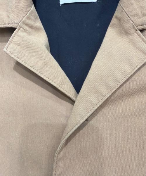 susuri（ススリ）susuri (ススリ) ドロ―シャツコート ベージュ サイズ:Sの古着・服飾アイテム