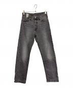 LEVI'Sリーバイス）の古着「ストレートデニムパンツ」｜グレー