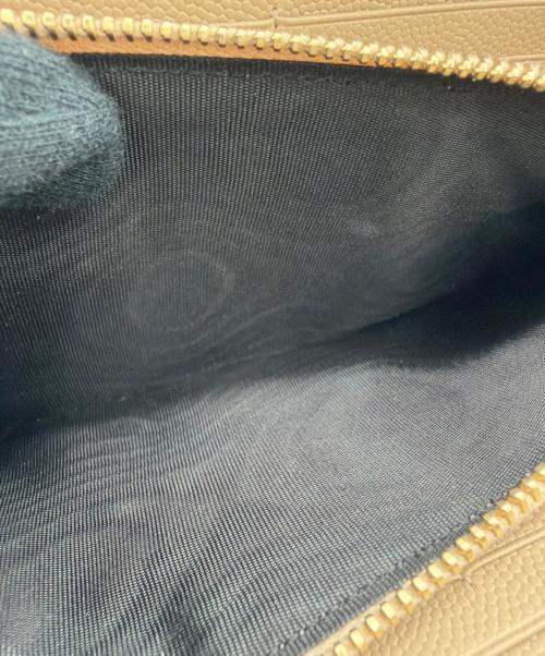 Saint Laurent Paris（サンローランパリ）Saint Laurent Paris (サンローランパリ) 長財布 ベージュの古着・服飾アイテム
