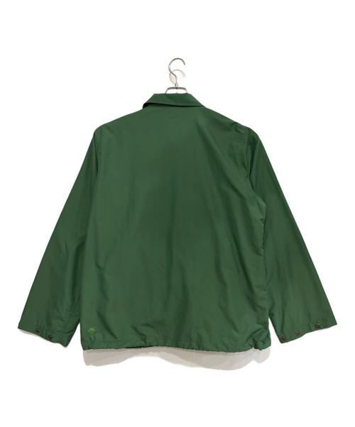 DESCENTE（デサント）DESCENTE (デサント) コーチシャツジャケット グリーンの古着・服飾アイテム