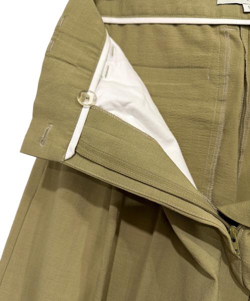 STUDIO NICHOLSON（スタジオ ニコルソン）STUDIO NICHOLSON (スタジオ ニコルソン) パンツ グリーン サイズ:Sの古着・服飾アイテム