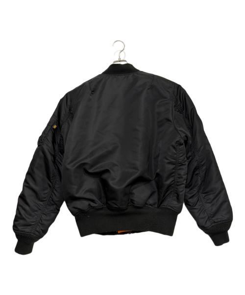 ALPHA（アルファ）ALPHA (アルファ) MA-1ジャケット ブラック サイズ:Mの古着・服飾アイテム