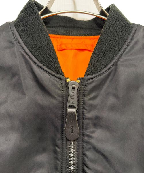ALPHA（アルファ）ALPHA (アルファ) MA-1ジャケット ブラック サイズ:Mの古着・服飾アイテム