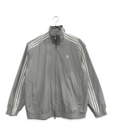 adidas Originals（アディダスオリジナル）の古着「ナイロンジャケット」｜ライトグレー