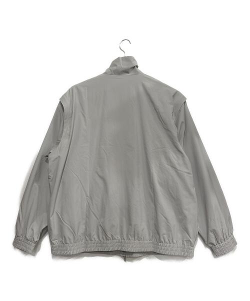 adidas Originals（アディダスオリジナル）adidas originals (アディダスオリジナル) ナイロンジャケット ライトグレー サイズ:XL 未使用品の古着・服飾アイテム