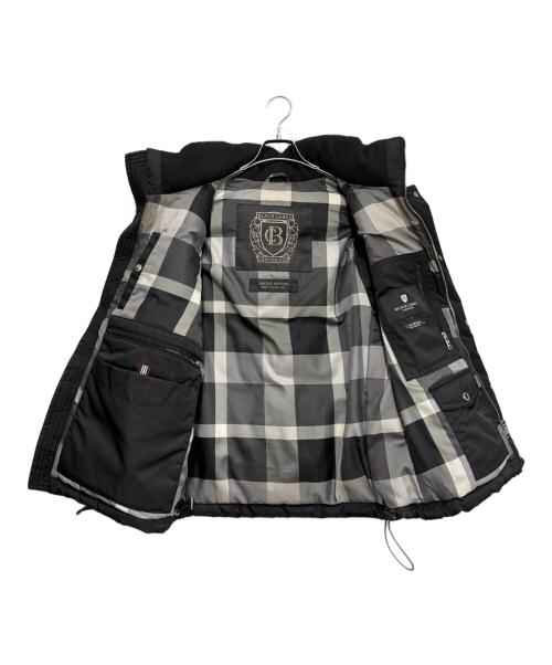 BLACK LABEL CRESTBRIDGE（ブラックレーベル クレストブリッジ）BLACK LABEL CRESTBRIDGE (ブラックレーベル クレストブリッジ) 2WAYダウンジャケット ブラック サイズ:XLの古着・服飾アイテム