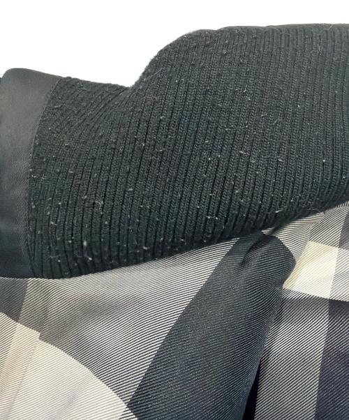 BLACK LABEL CRESTBRIDGE（ブラックレーベル クレストブリッジ）BLACK LABEL CRESTBRIDGE (ブラックレーベル クレストブリッジ) 2WAYダウンジャケット ブラック サイズ:XLの古着・服飾アイテム