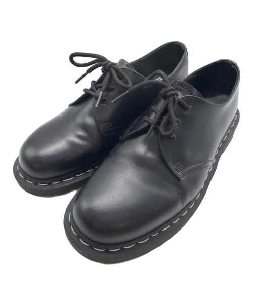 Dr.Martens（ドクターマーチン）Dr.Martens (ドクターマーチン) 3ホールシューズ ブラック サイズ:8UKの古着・服飾アイテム
