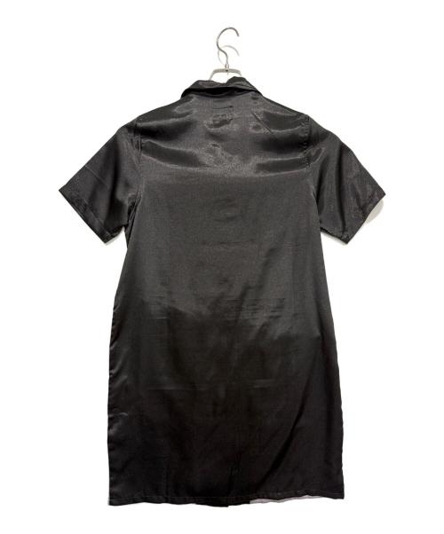 stussy（ステューシー）stussy (ステューシー) 半袖ワンピース ブラック サイズ:S 未使用品の古着・服飾アイテム