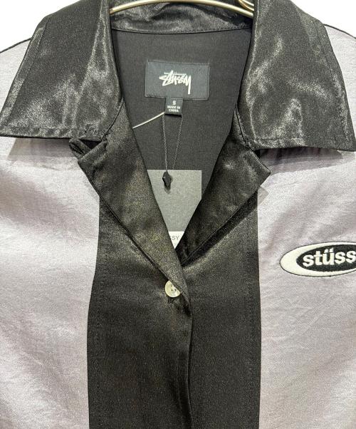 stussy（ステューシー）stussy (ステューシー) 半袖ワンピース ブラック サイズ:S 未使用品の古着・服飾アイテム
