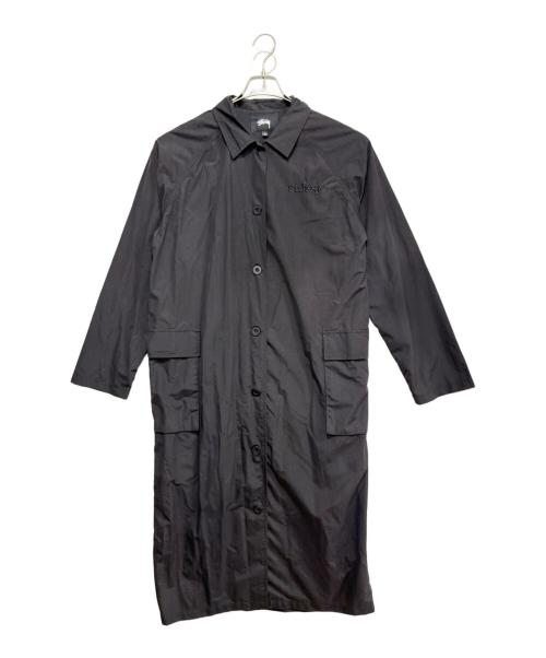 stussy（ステューシー）stussy (ステューシー) ナイロンコート ブラック サイズ:Sの古着・服飾アイテム