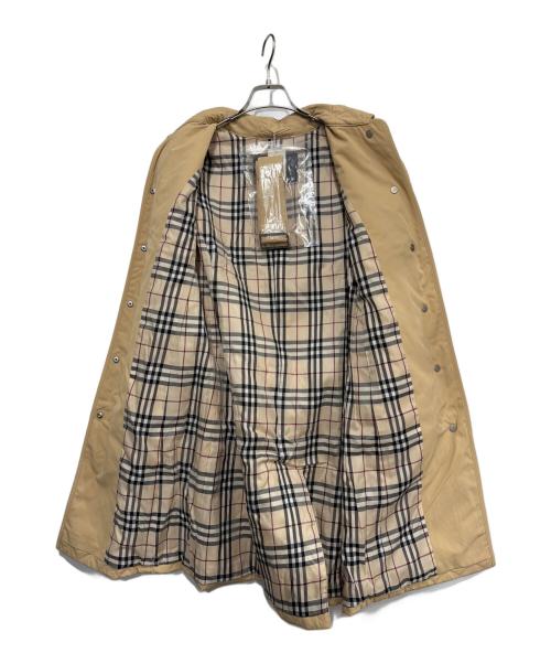 BURBERRY（バーバリー）BURBERRY (バーバリー) キルティングステンカラーコート ベージュ サイズ:9~11 未使用品の古着・服飾アイテム