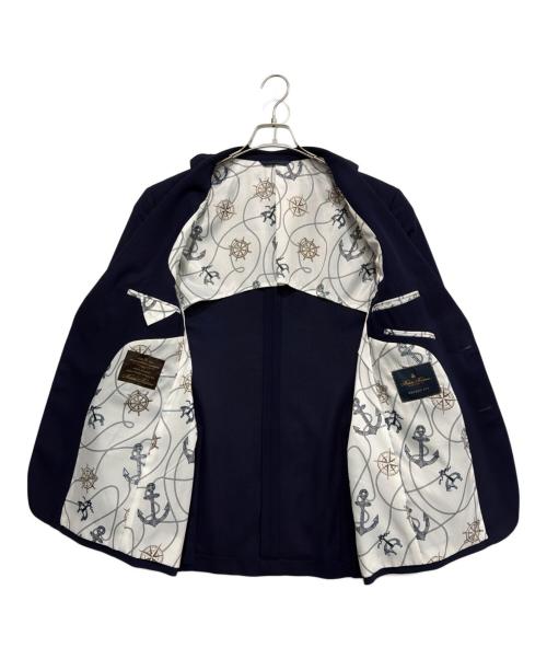 BROOKS BROTHERS（ブルックスブラザーズ）BROOKS BROTHERS (ブルックスブラザーズ) テーラードジャケット ネイビー サイズ:Lの古着・服飾アイテム