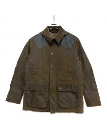 Barbour×LAND ROVER（バブアー×ランドローバー）の古着「ワックスジャケット」｜オリーブ