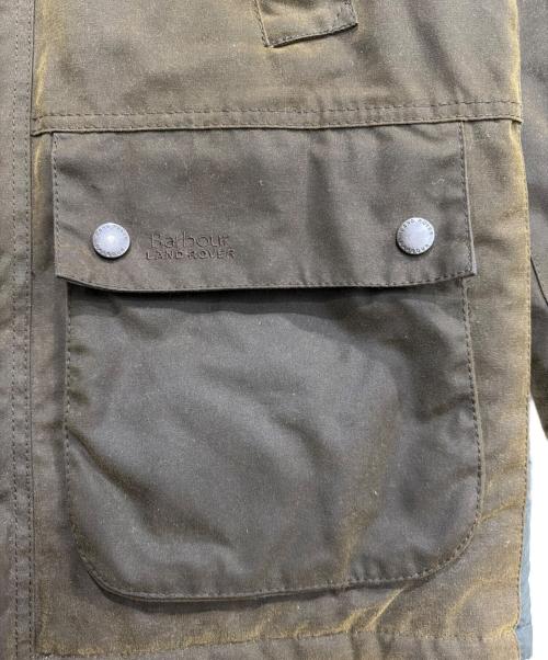 Barbour（バブアー）Barbour (バブアー) LAND ROVER (ランドローバー) ワックスジャケット オリーブ サイズ:Mの古着・服飾アイテム