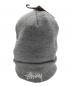 stussy（ステューシー）の古着「ニット帽」｜グレー