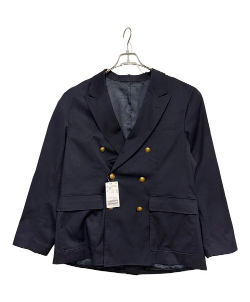 JOURNAL STANDARD relume（ジャーナルスタンダード レリューム）JOURNAL STANDARD relume (ジャーナルスタンダード レリューム) TRツイル ダブルブレスト ブレザー ネイビー サイズ:Mの古着・服飾アイテム