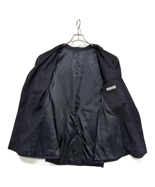 JOURNAL STANDARD relume（ジャーナルスタンダード レリューム）JOURNAL STANDARD relume (ジャーナルスタンダード レリューム) TRツイル ダブルブレスト ブレザー ネイビー サイズ:Mの古着・服飾アイテム