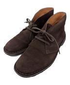 CLARKSクラークス）の古着「チャッカーブーツ」｜ブラウン