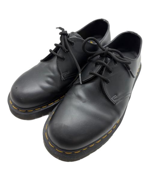 Dr.Martens（ドクターマーチン）Dr.Martens (ドクターマーチン) 3ホールシューズ ブラック サイズ:9UKの古着・服飾アイテム