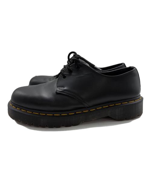 Dr.Martens（ドクターマーチン）Dr.Martens (ドクターマーチン) 3ホールシューズ ブラック サイズ:9UKの古着・服飾アイテム