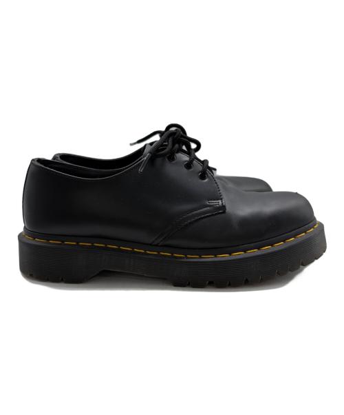 Dr.Martens（ドクターマーチン）Dr.Martens (ドクターマーチン) 3ホールシューズ ブラック サイズ:9UKの古着・服飾アイテム