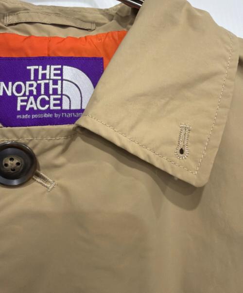 THE NORTHFACE PURPLELABEL（ザ・ノースフェイス パープルレーベル）THE NORTHFACE PURPLELABEL (ザ・ノースフェイス パープルレーベル) ステンカラーコート ベージュ サイズ:WSの古着・服飾アイテム