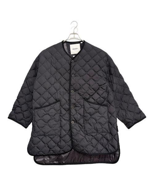 Gymphlex（ジムフレックス）Gymphlex (ジムフレックス) キルトダウンコート ブラック サイズ:14の古着・服飾アイテム