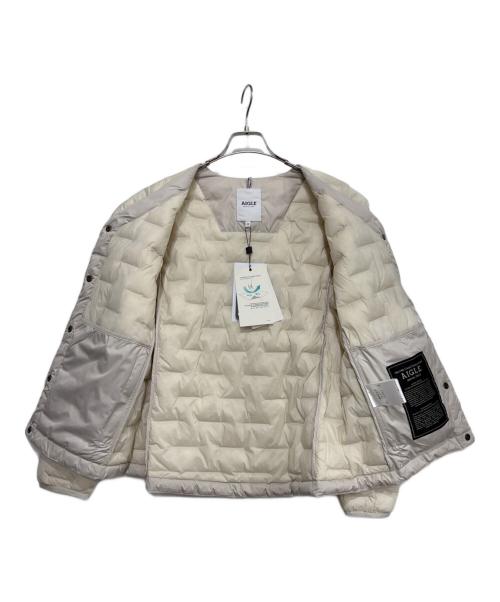AIGLE（エーグル）AIGLE (エーグル) 中綿ジャケット ホワイト サイズ:40の古着・服飾アイテム