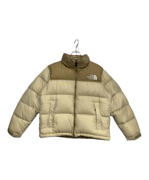 THE NORTH FACE（ザ ノース フェイス）THE NORTH FACE (ザ ノース フェイス) ショートヌプシジャケット アイボリー サイズ:Lの古着・服飾アイテム