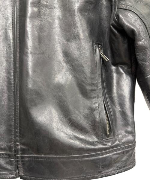 GAP（ギャップ）GAP (ギャップ) シングルレザージャケット ブラック サイズ:XXSの古着・服飾アイテム